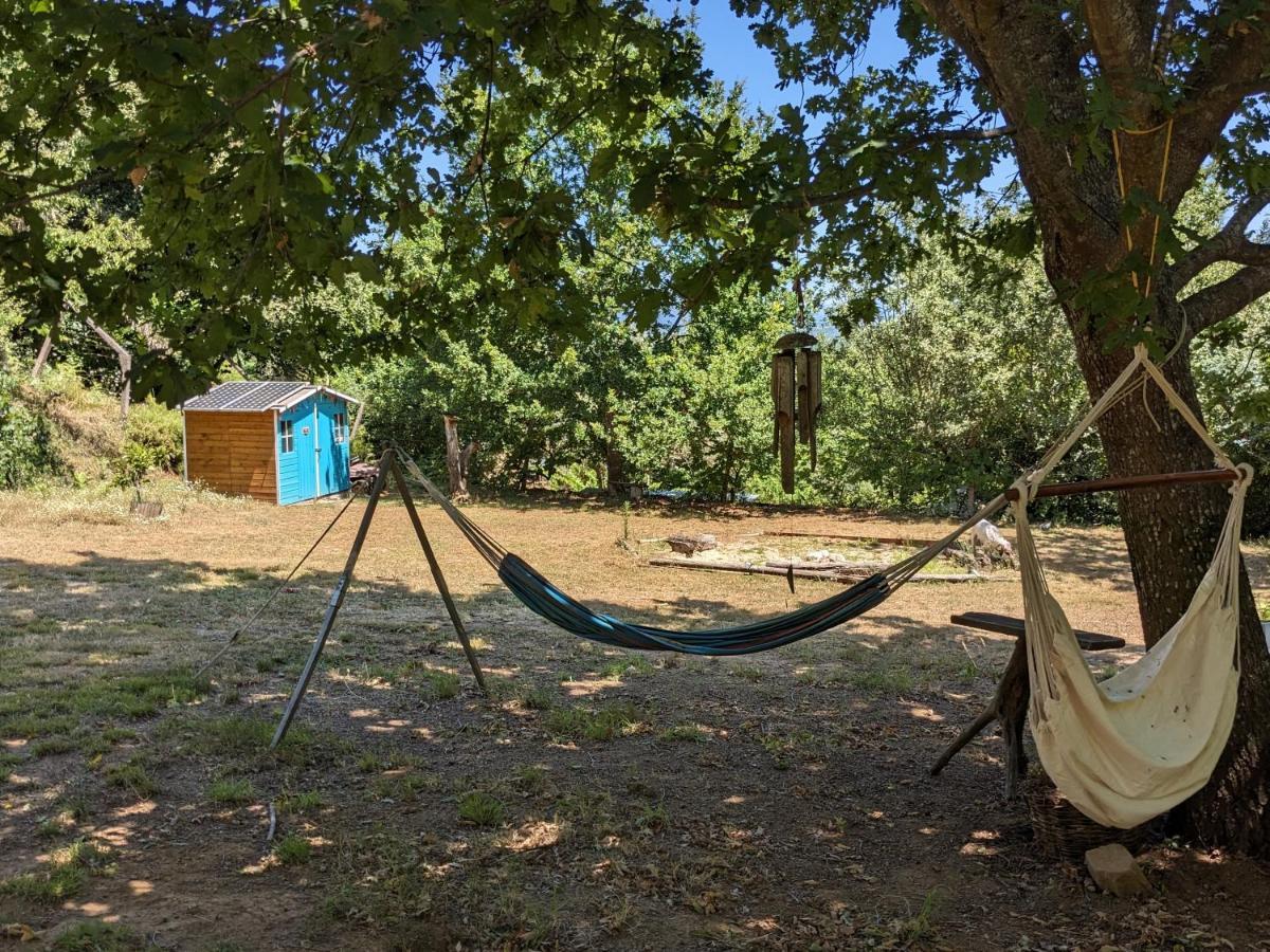 Rosa The Cosy Cabin - Gypsy Wagon - Shepherds Hut, River Views Off-Grid Eco Living Педроган-Гранде Екстер'єр фото